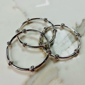 BangleTrio Set - Silver